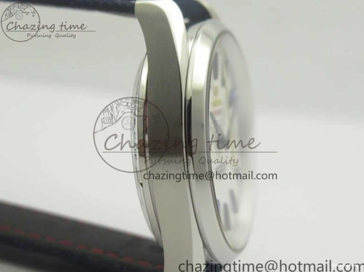 0426 EasyCare Aqua Terra Master Ryder Cup Edition VSF 1:1 Best Edition White Textured Dial on Blue Nylon Strap A8500 Super Clone 8016